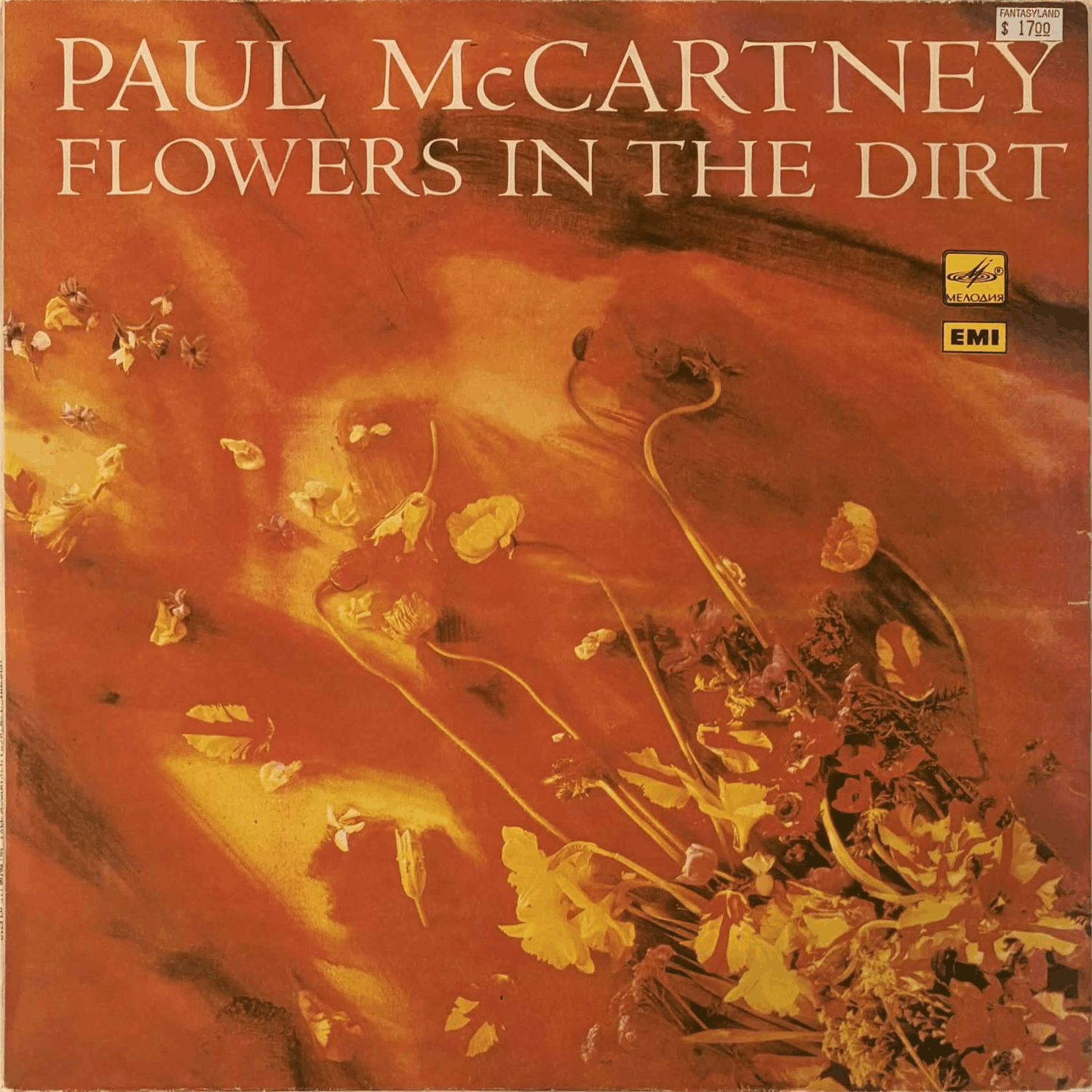 Price tag in one corner says "Fantasy Land $17.00"