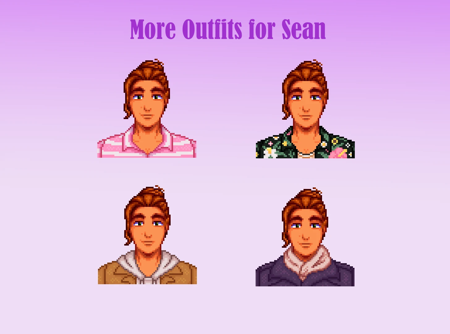 More Seasonal Outfits for Sean