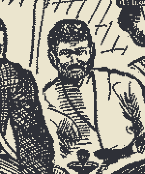 Sketch of Abraham Akbar