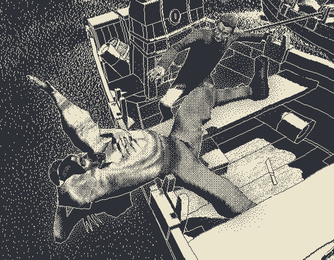 Alarcus Nikishin and a mermaid in The Calling Part 2