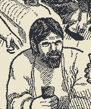 Sketch of Alarcus Nikshin