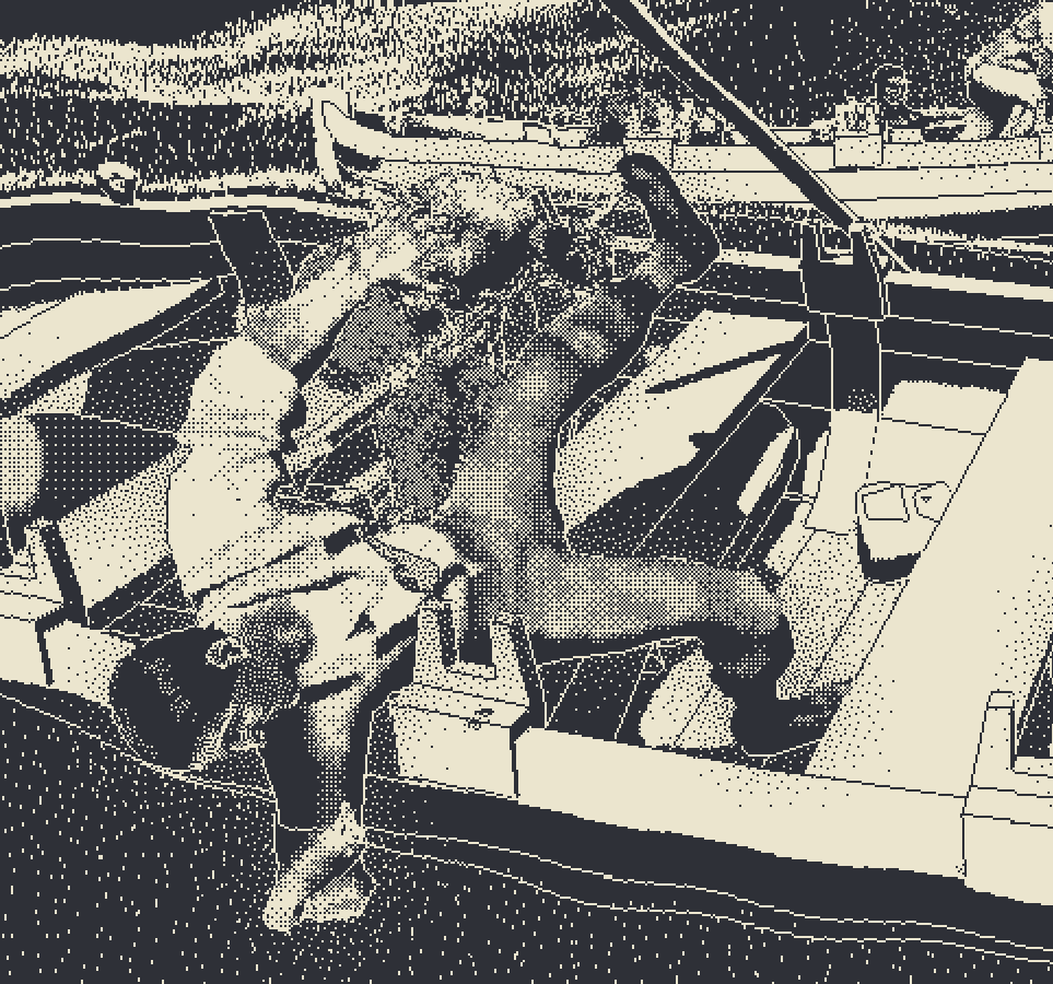 Aleksei Toporov and a mermaid in The Calling Part 3