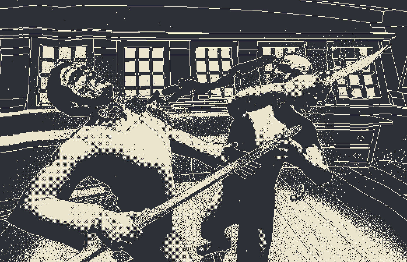 Henry Brennan and Robert Witterel in The End Part 2