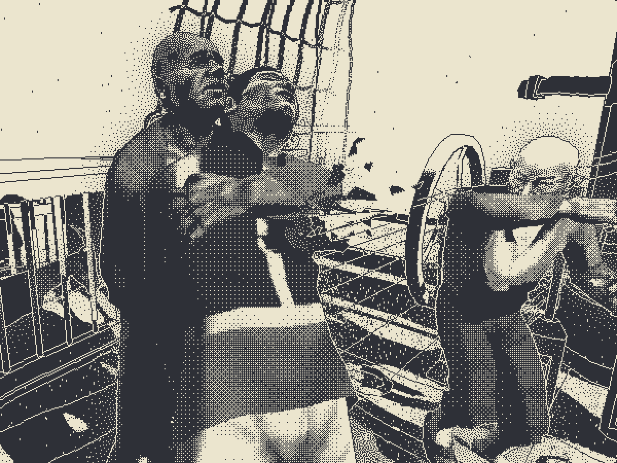 Hamadou Diom, Chioh Tan, and Huang Li in Unholy Captives Part 1