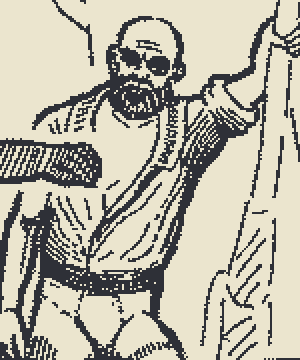 Sketch of Lewis Walker