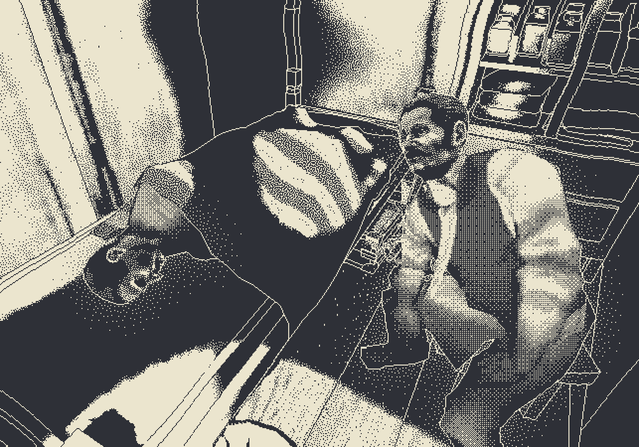 Renfred Rajub and Henry Evans in A Bitter Cold Part 2