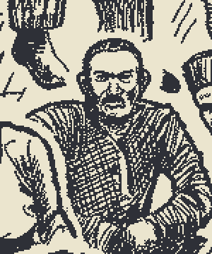 Sketch of Renfred Rajub